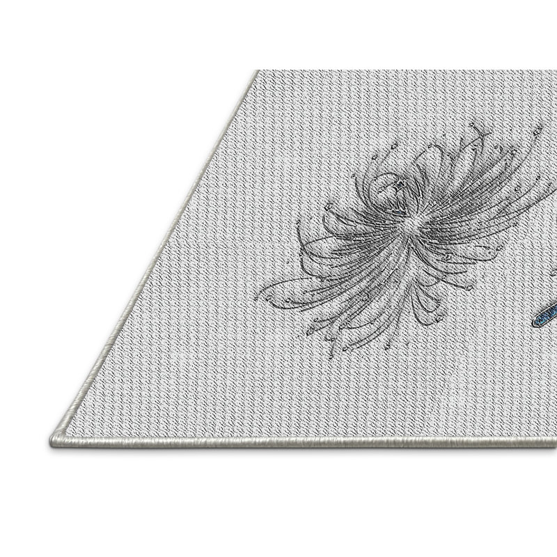 Indoor Rug, Rectangle 7' x 9'