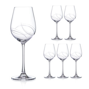 Arctic 400ml Crystal White Wine Glass Set (Set of 6)