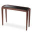 Quentin 41.93'' W Glass Console Table