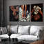 3 Piece Wrapped Canvas Print