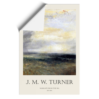 Margate from the Sea Print by Joseph Mallord William Turner - Frameless Print