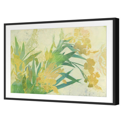 Yellow Iris 2 Print by Richardson, April