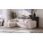 105" Boneless L-Shape Sectional, 3 Seat Oversized Couch with Corduroy Fabric for Living Room, No Assembly Required, Black-317436438