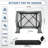 6FTx6FT Screen Room with Mosquito Netting, Hub Tent Instant Screened Canopy with Carrying Bag and Ground Stakes-105122749