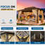 Pavillon de jardin robuste 12 po x 10 pi avec toit double en acier galvanisé-111571882-112175965