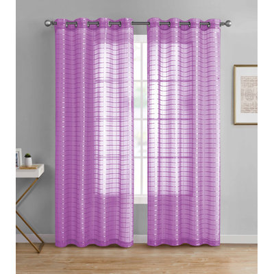 Didonna Sheer Curtain Pair