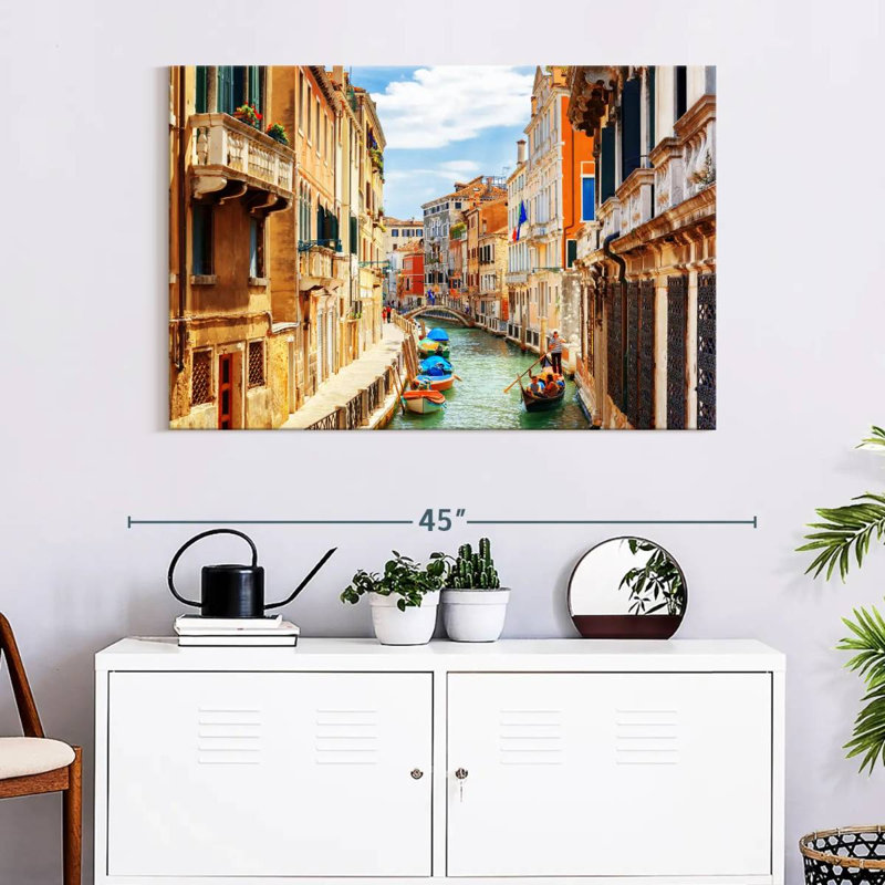 Ravi Rio Marin Canal, H 26 po x l 39 po