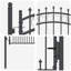 Steel Gate Fencing-121122478