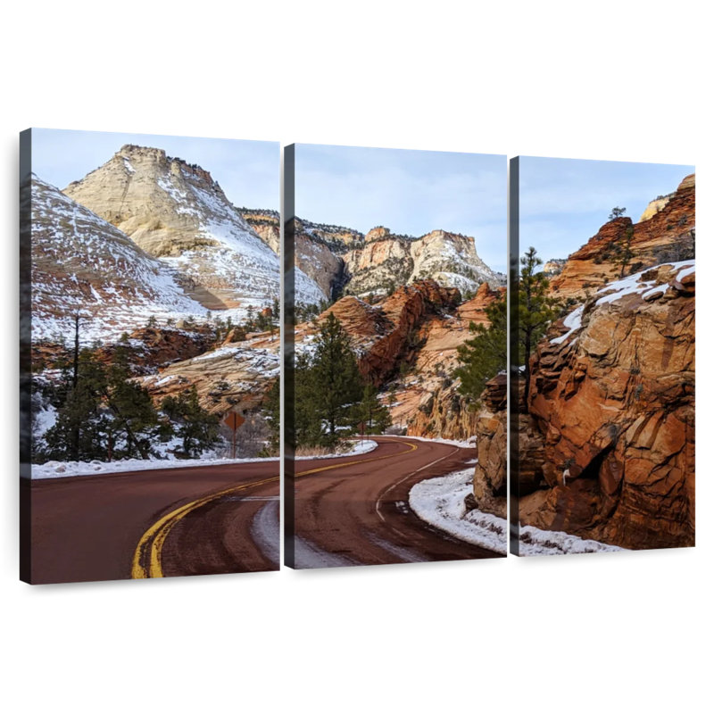 Mehar Road To Zion Park, 32" H x 50" W