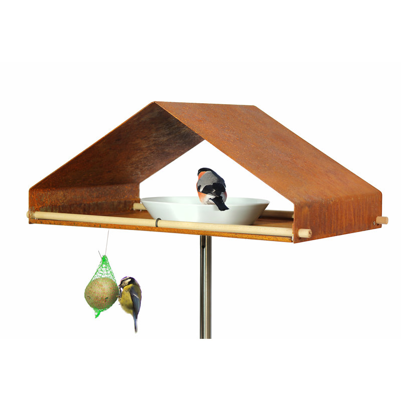 Northfields Metal Pole Tray Bird Feeder