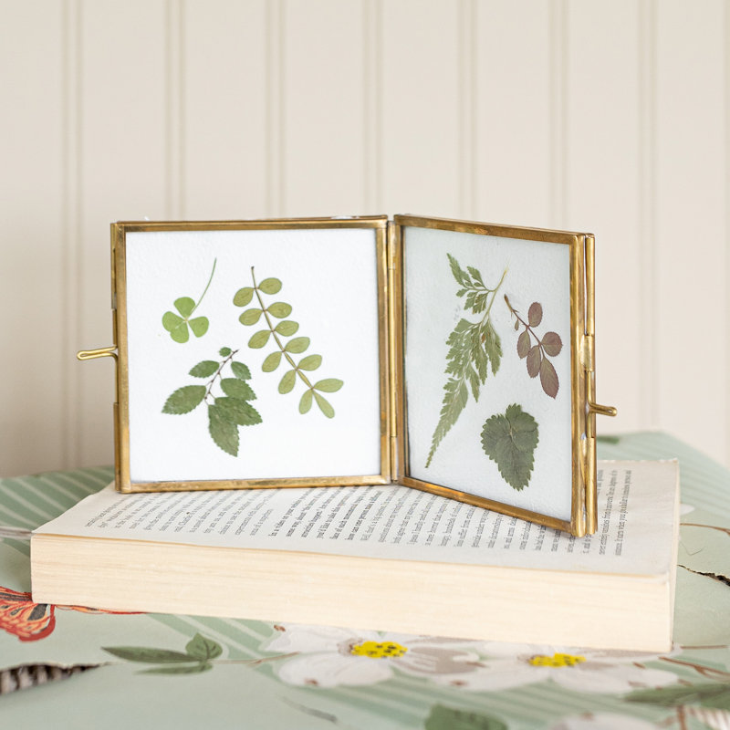Senida Brass Metal Picture Frame