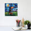 Dachshund Night by Aja Trier - Painting on Canvas-458336697-449468324