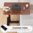 Home Furniture Set, C-Shaped Mobile Side Table Equiped Small Chair End Table, Laptop Tray