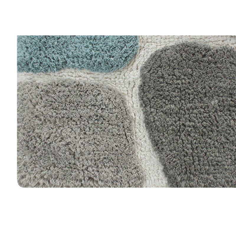Creline Bath Rug, Green