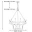 Farwell  2 Tier 20 Light Wagon Wheel Candle Style Chandelier-204367199
