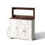 Armoire-bar 39,4 po avec crochets et station de charge avec tablettes supérieures-92968808