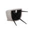 Berlin Modern Upholstered Dining Chair with Black Metal Legs-176274592