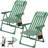 Backpack Beach Chair, 6-Positions Reclining Folding Beach Chair with Cooler Bag and Cup Holder-336665200-354960289