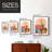 Paper Scene I Framed Print - Solid Wood