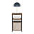Adnand 3-Tier Industrial Metal Frame End Table with Storage Shelves, 1-Pack-1564288098