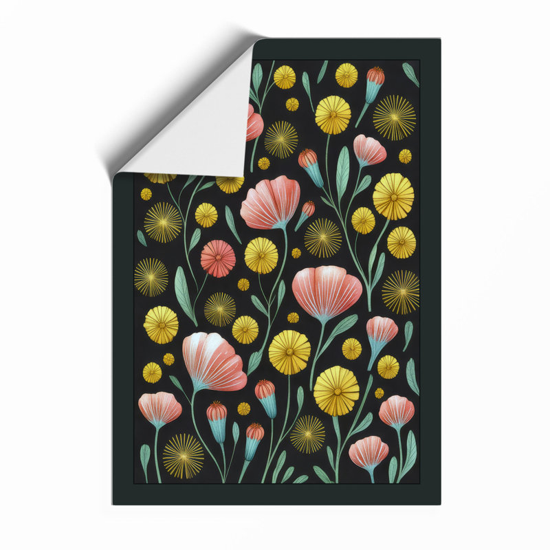 Blooms Botanical - Framed Print, Unframed, A2 - 59.4 x 42.0 cm