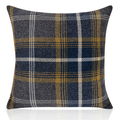 Sherree Plaid Square Cushion