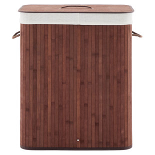 Bamboo Laundry Room Organiser