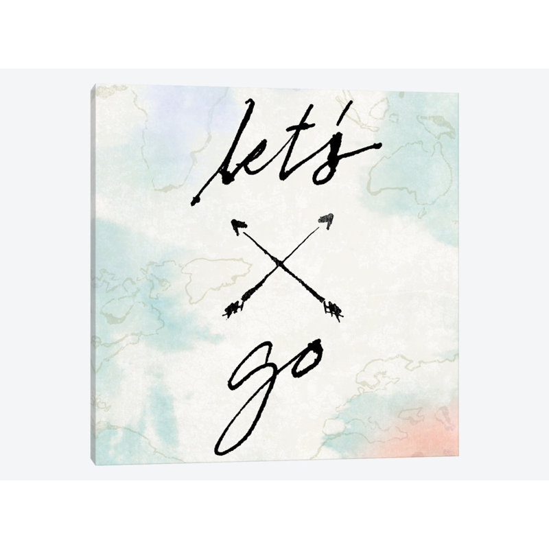 Art textuel sur toile tendue, "Peppy Quotes", H 26 po x l 26 po x P 1,5 po, Toile tendue, Pas de tapis