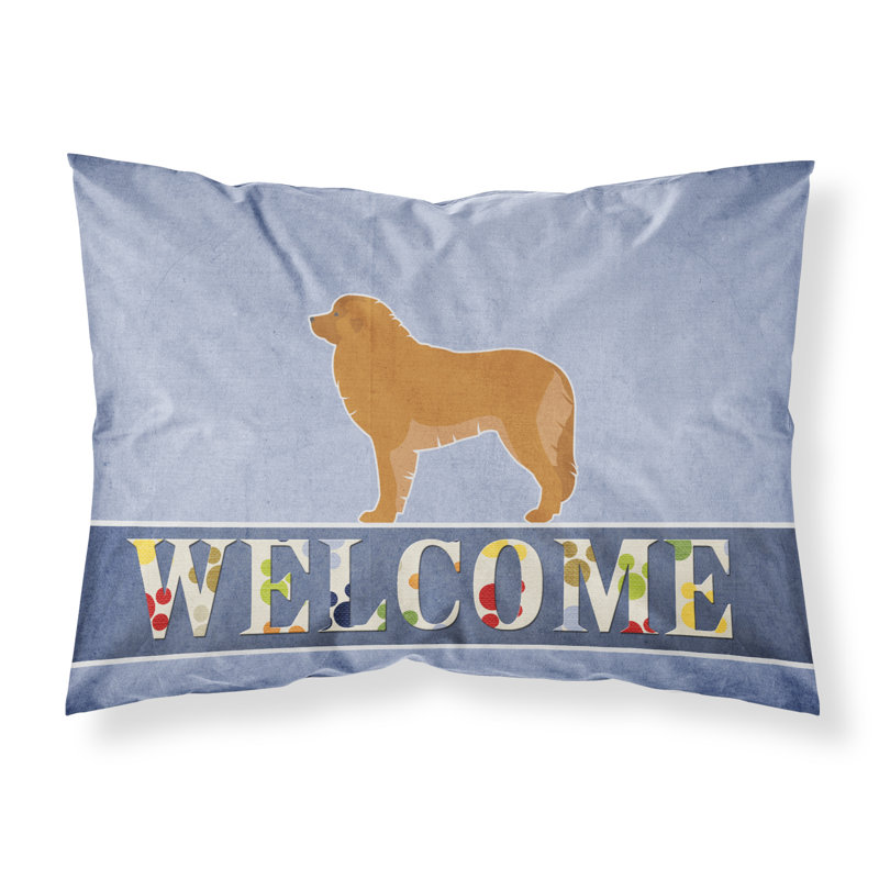Taie d’oreiller welcome, Leonberger
