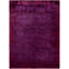 Tapis mauve en laine noué à la main 7 pi 10 po x 10 pi 7 po Byler