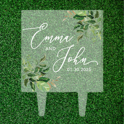 Acrylic Cake Topper