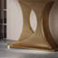 Table console creuse de luxe italienne-1055263886