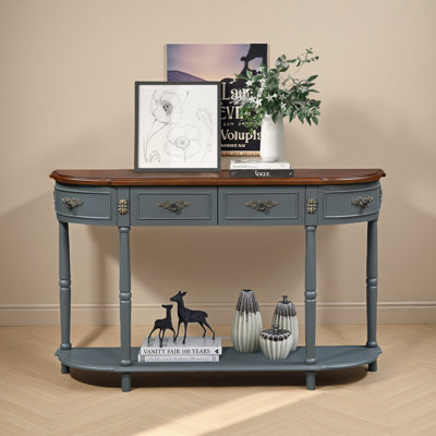Driscilla Retro Style 52 inch Solid Wood Console/ Sofa Table
