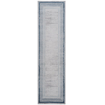 Collection Blue Bordered Rug