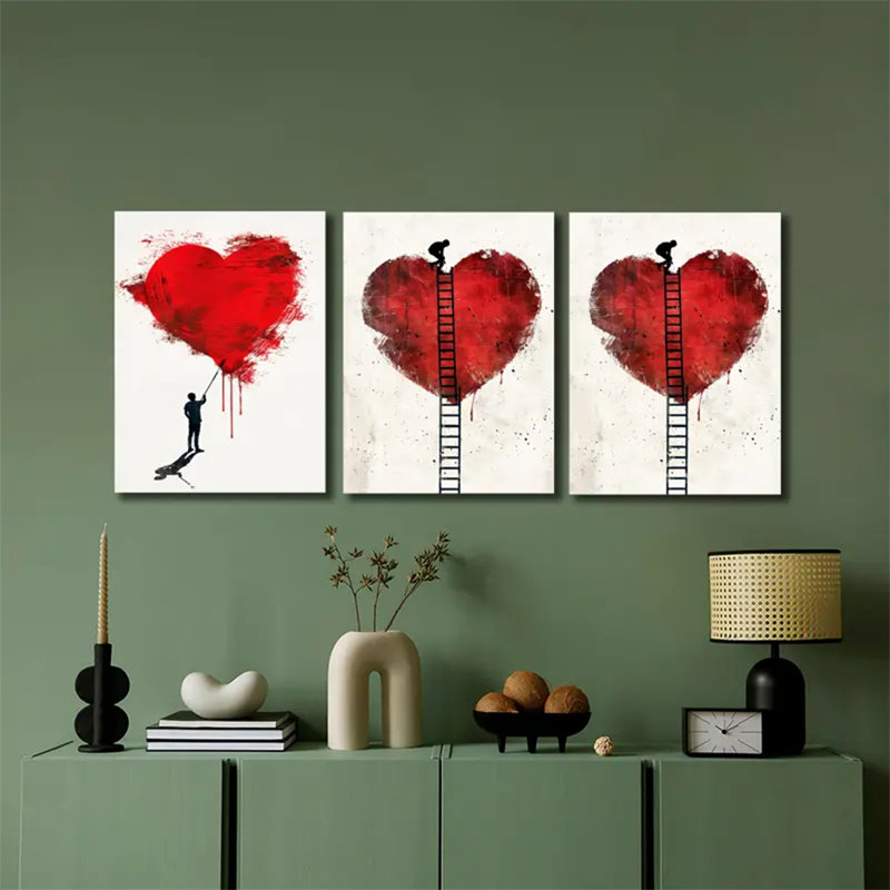 3 Piece Wrapped Canvas Print