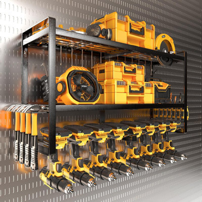 Electric Tool Organizer And Storage Wall Hanger