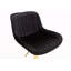 Ensemble de 2 tabourets de bar réglables en hauteur à hauteur réglable avec repose-pieds et base dorée, ensemble de 2