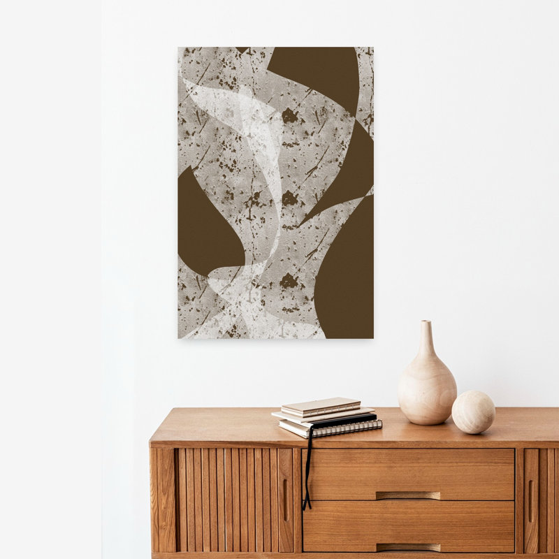 Art contemporain, art contemporain abstrait, H 24 po x l 16 po