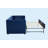 Navy Velvet Daybed, Sturdy Wooden Bed Frame-1767809023