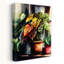 «Colorful Window Garden Abstract Contemporary Flower Nature», reproduction d'art murale-132472171