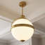 Luminaire suspendu sphérique 1 lumière Reeves-656841296-656841390