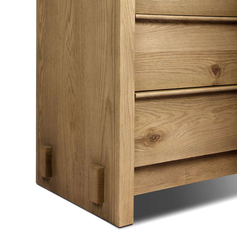 ARAMIS 6 - Drawer Dresser, Sandy Oak Resawn