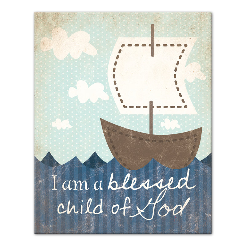 Art sur toile, enfant of dieu Burks, H 20 po x l 16 po x P 1,25 po