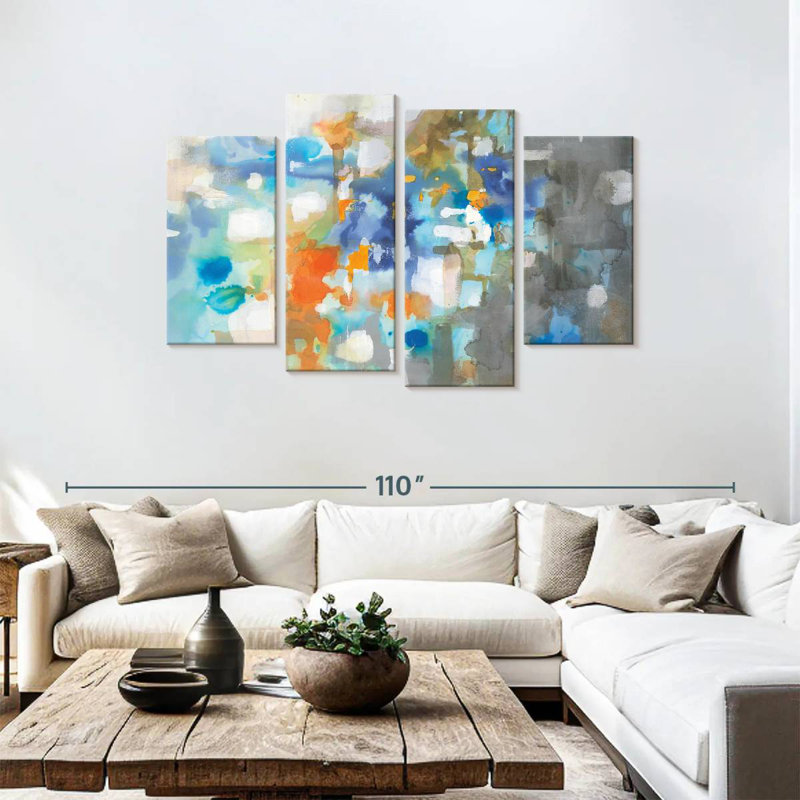 Avery Andes Ink Stain, 48" H x 75" W