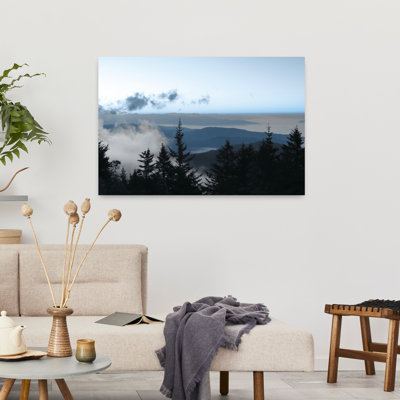 Clouds In The Trees Abstract Contemporary Landscape Nature Art
