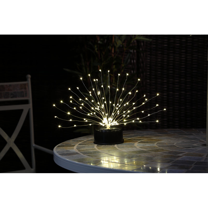 20cm Solar Powered Integrated LED Outdoor Table Lamp
