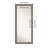Attic Aged Non-Beveled Wood Framed Full-Length Floor Leaner Mirror-120950782