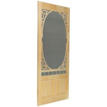 52.75 inch x 82.375 inch Blacksmith 3/4 Oval Lite 2-Panel Prefinished White  Right-Hand Inswing Steel Prehung Front Door with Sidelite and Brickmould