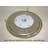 14" Diameter LED Brushed Steel Flush Mount Ceiling Fixture