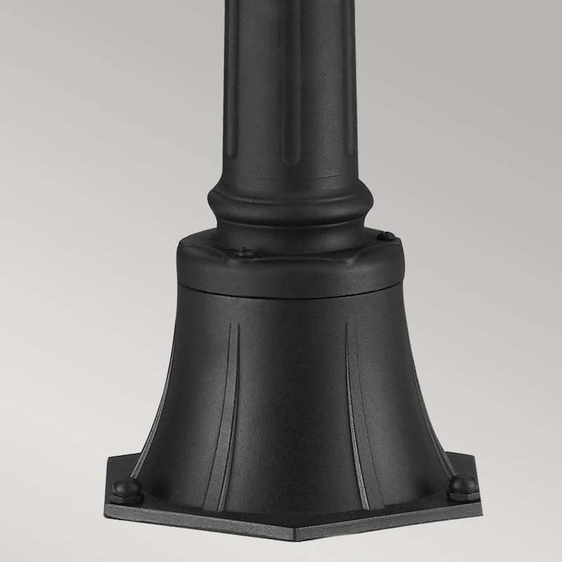 Thynes Lamp Post (Full), Black